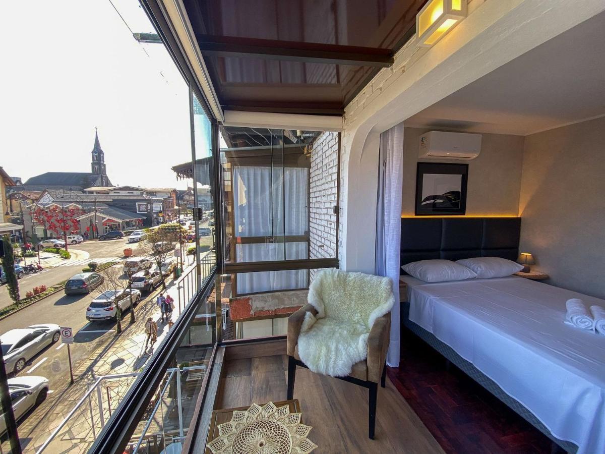 Locar-In Gramado- 100M Rua Coberta Apartment Екстериор снимка