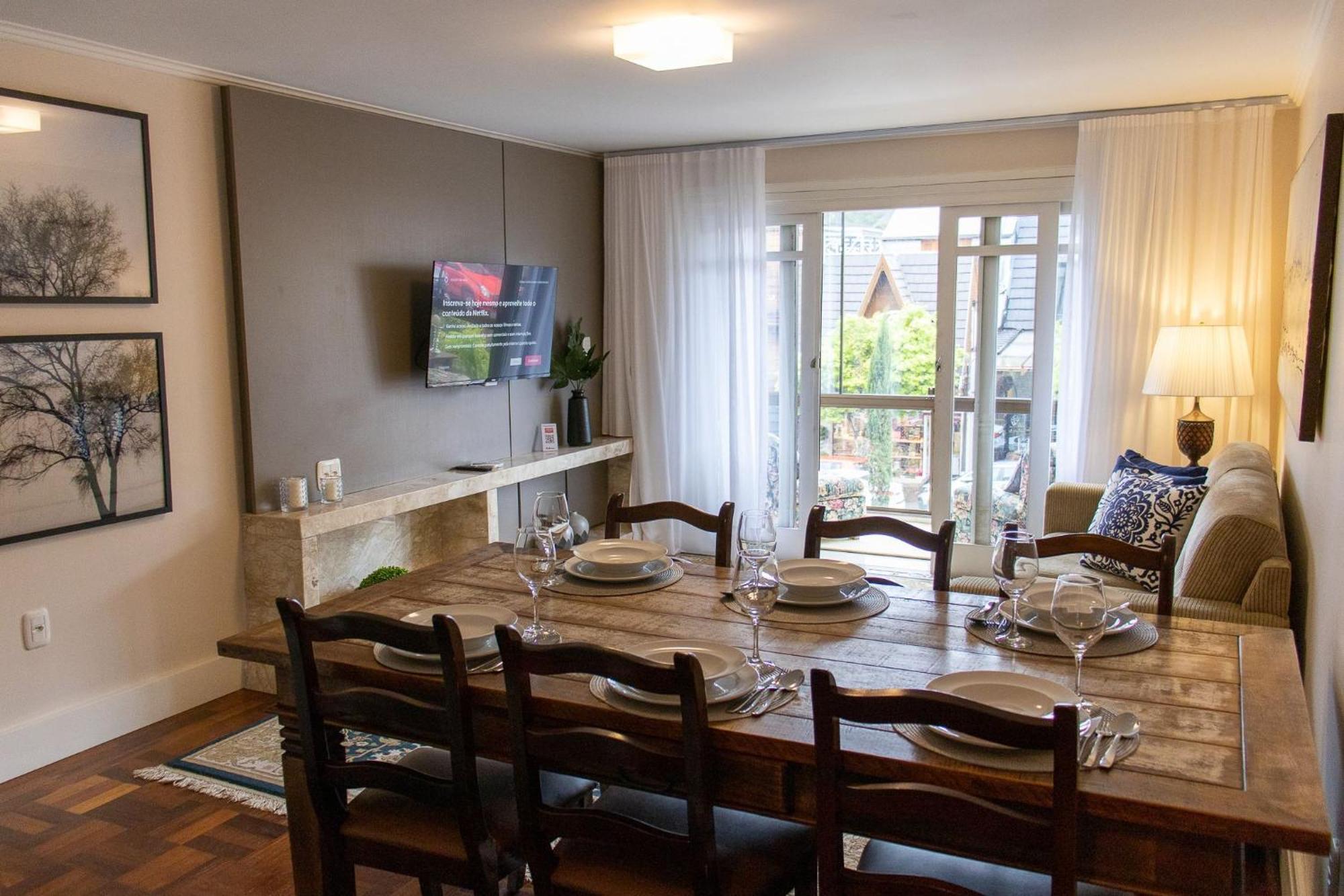 Locar-In Gramado- 100M Rua Coberta Apartment Екстериор снимка