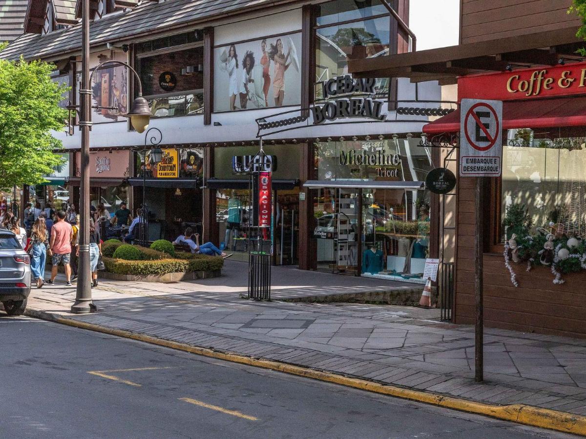 Locar-In Gramado- 100M Rua Coberta Apartment Екстериор снимка